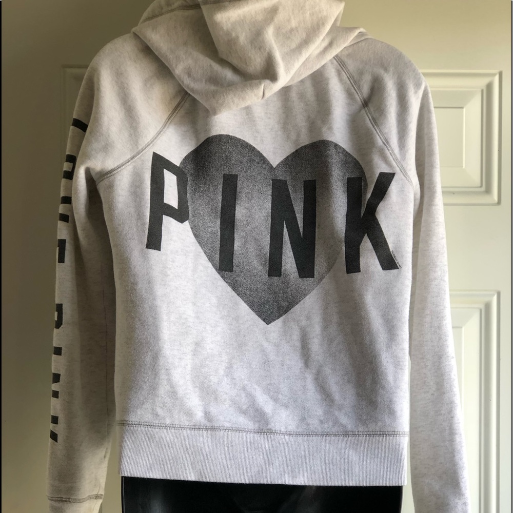 Victoria secret  PINK SWEATSHIRT ZIP DOWN